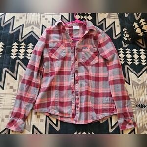 Columbia Flannel Plaid Shirt